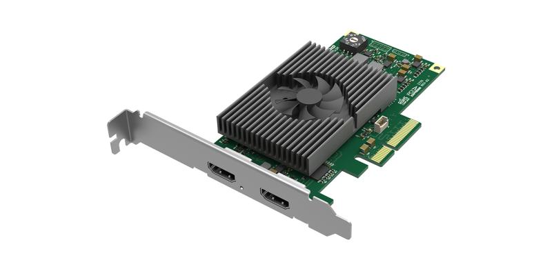 LP PCIe x4, 1-channel HDMI, Ul