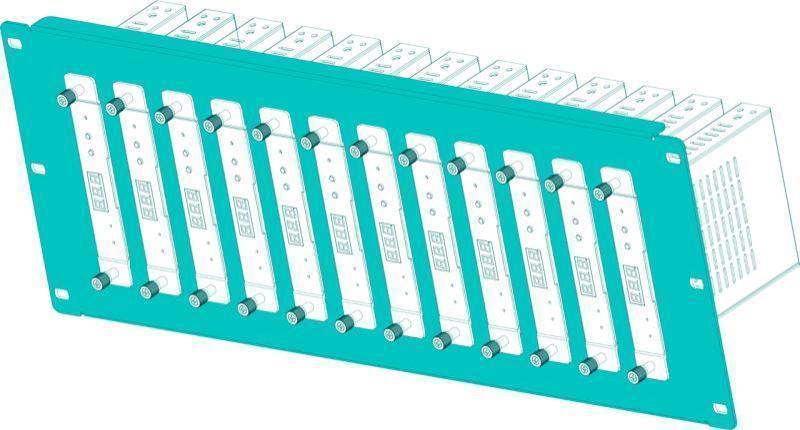 DARWIN 4U Rack, holds any mix