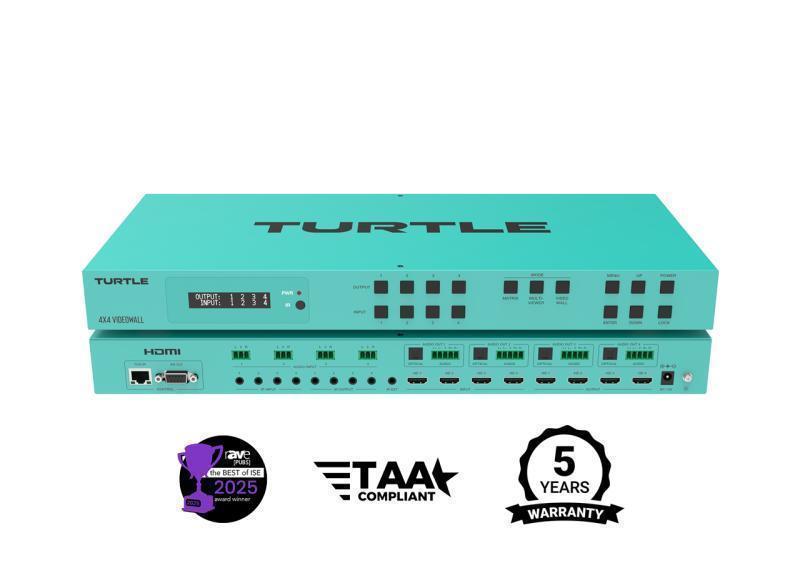 4K60 4:4:4 4x4 Video Wall Matr