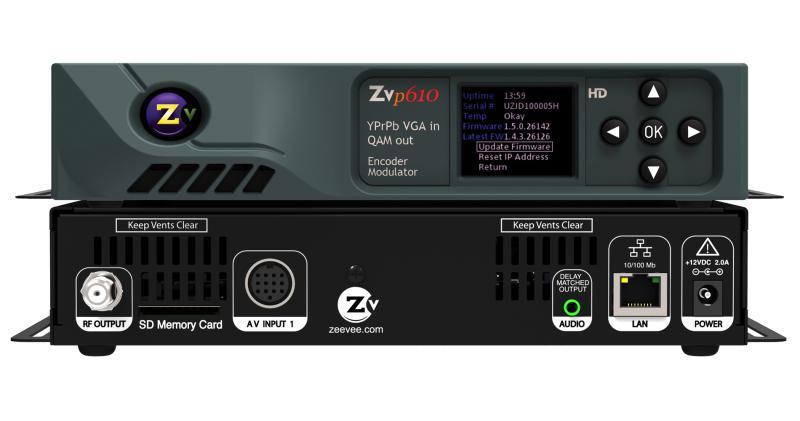MPEG2 HD Encoder/QAM Modulator
