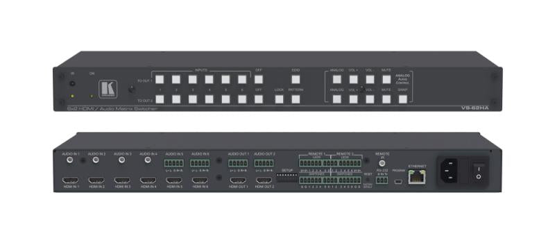 6x2 4K UHD HDMI/Audio Automati