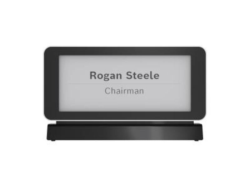Electronic name card foot