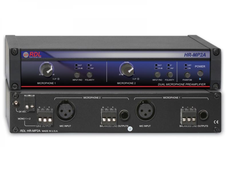 Dual Microphone Preamplifier