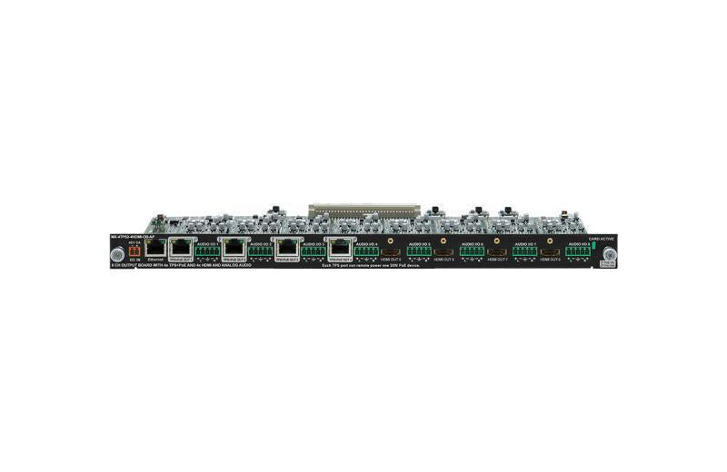 4 channel HDBaseT and 4 channe