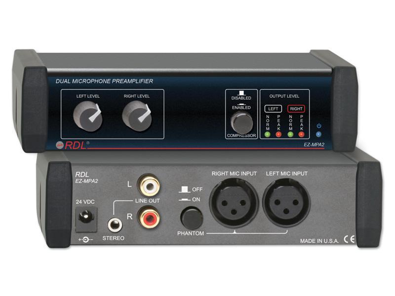 Dual Microphone Preamplifier -