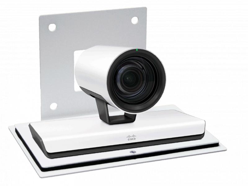 White Finish Mount with Gasket
