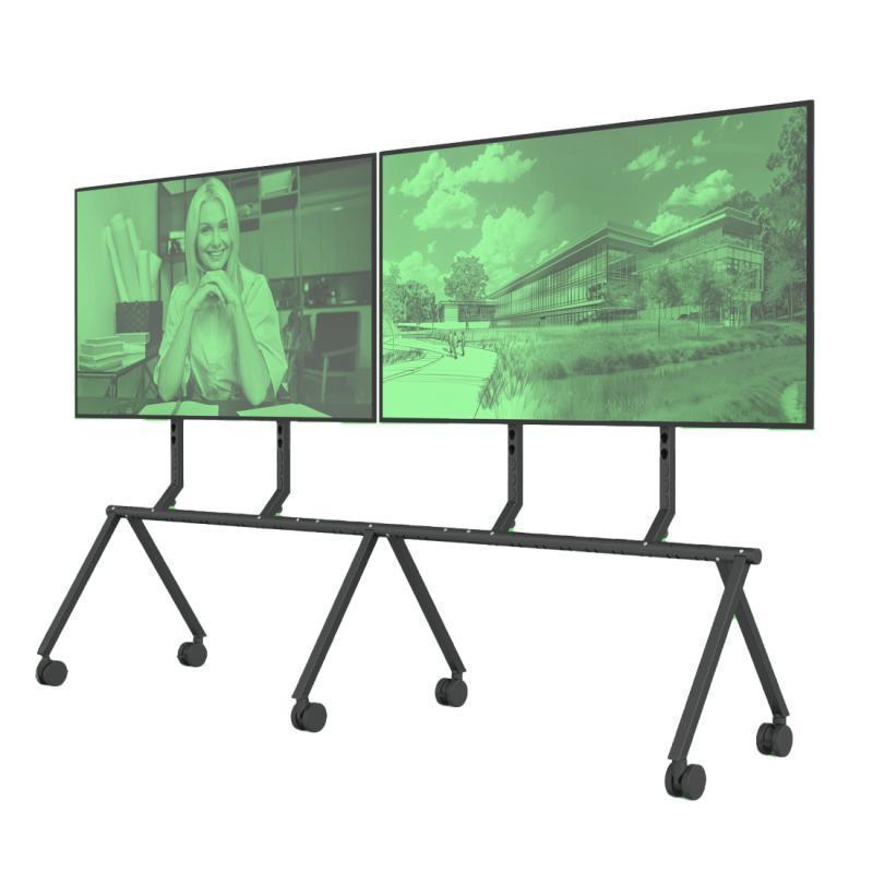 Dual Display Stand - Black