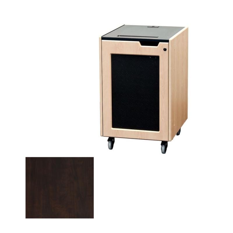 16U Mobile rack equipped with