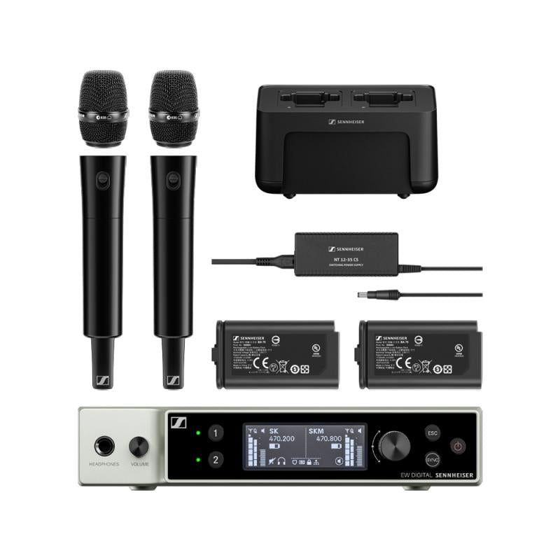 EW-DX Dante 2 ch handheld kit