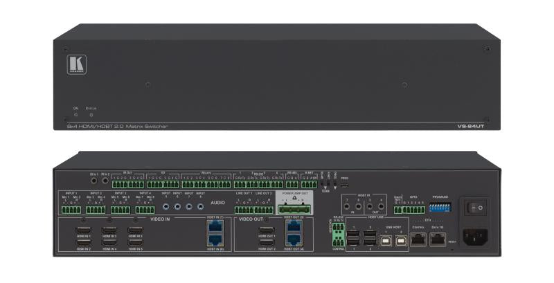 8x4 HDMI, HDBaseT & Audio Matr