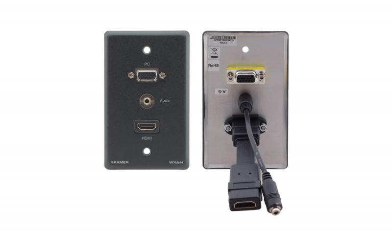 15-pin HD, 3.5mm Audio & HDM W