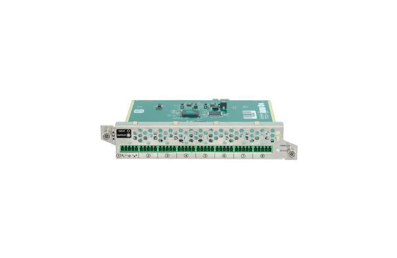 8 x stereo analog input and ou