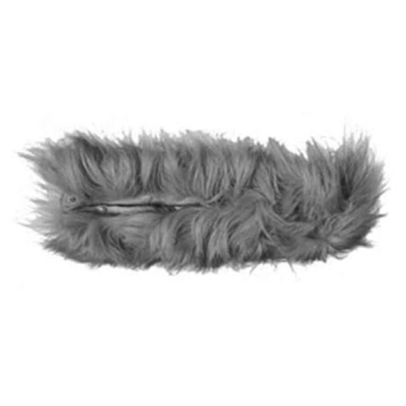 Long hair wind muff for use wi