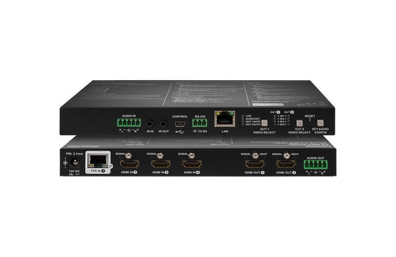 4x2 multiport matrix switcher.