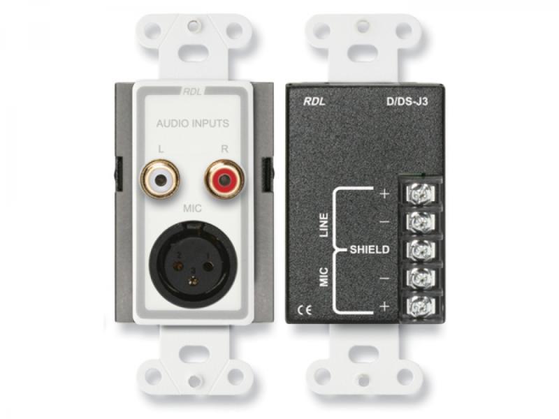 Mic/Line Input Assembly - XLR,