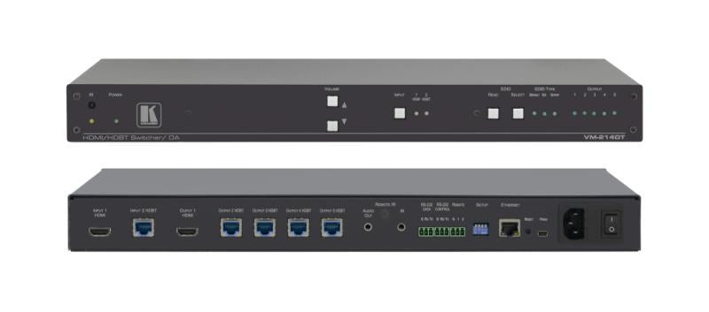 2x1:4 HDBaseT extender distrib