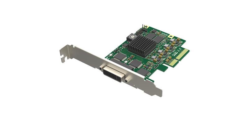 LP PCIe x4, 1-channel DVI/HDMI