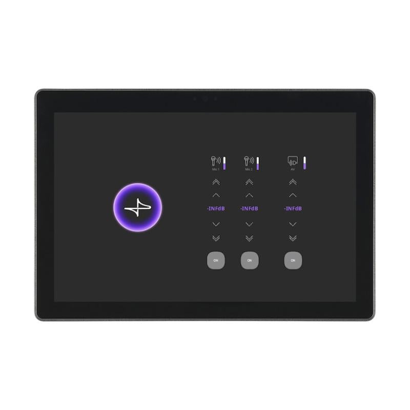 10-inch PoE-powered touchscree