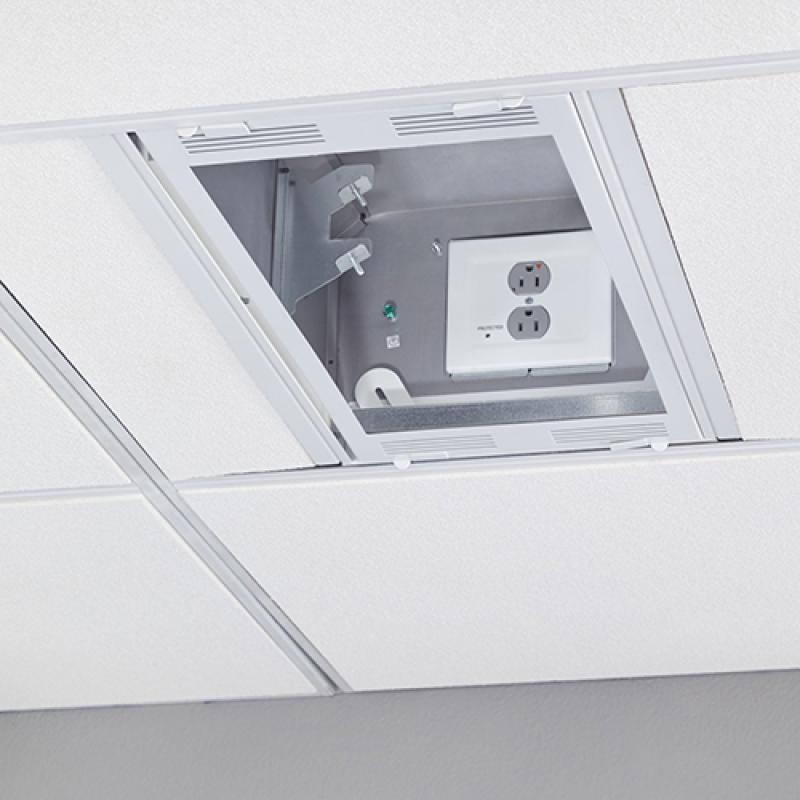 CEILING STORAGE BOX 1X2 W/POWE