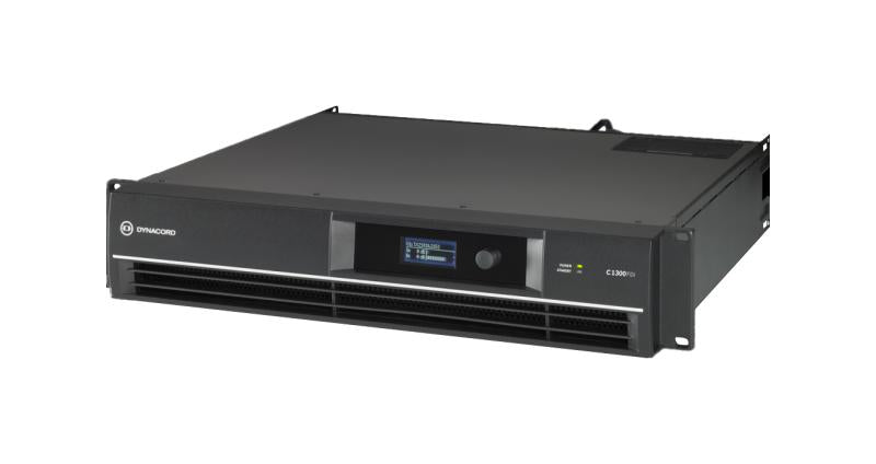 DSP power amplifier 2x650W, in