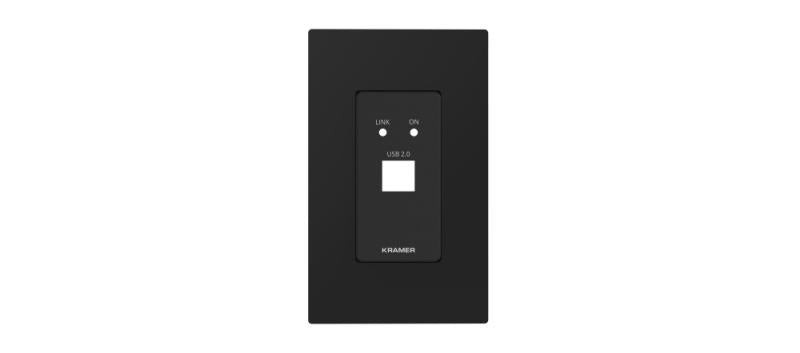 Black Frame and Faceplate Set