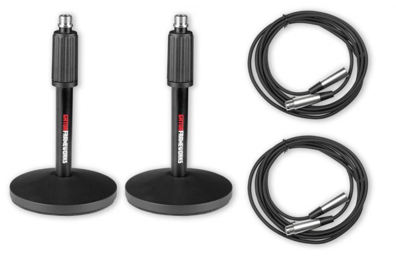 Desktop Mic Stand 2-Pack with