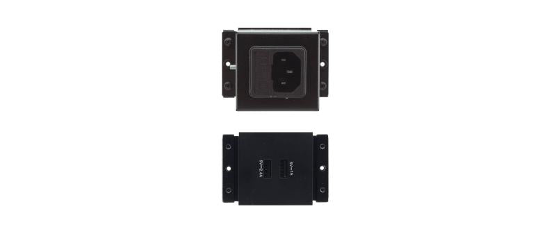 2 USB Charging in a power brac