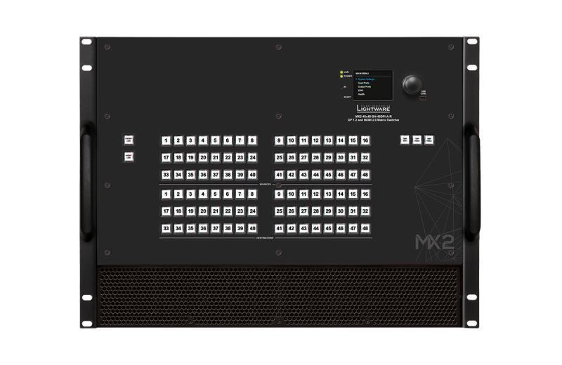 48 DP 1.2 input and 48 HDMI 2.