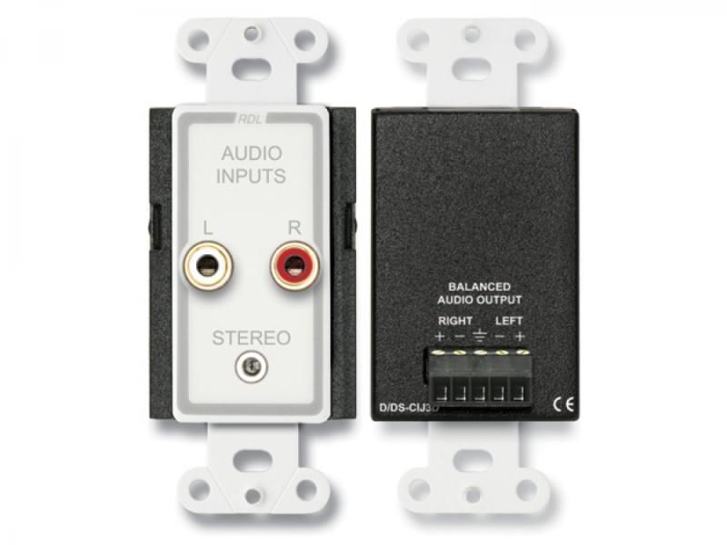 Consumer Input Jacks - Stereo