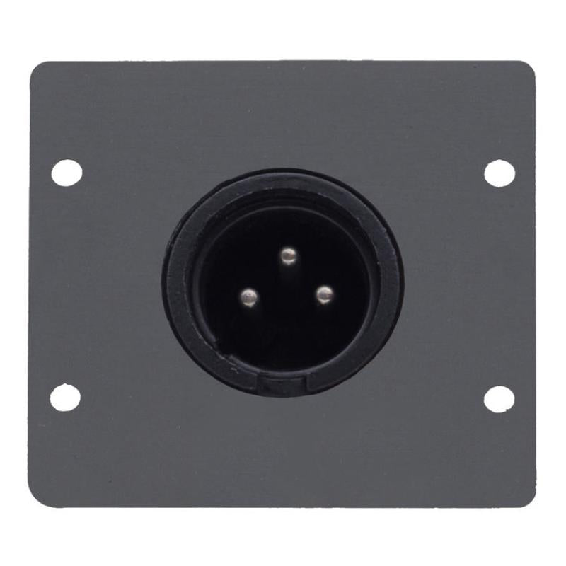 Wall Plate Insert - XLR (M) GR