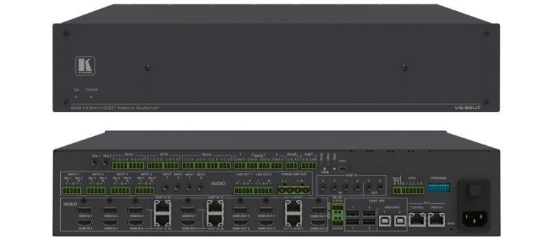 8x4 HDMI, HDBaseT & Audio Matr
