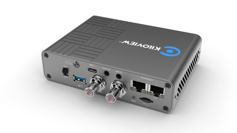 12G-SDI/USB to NDI Encoder/Dec