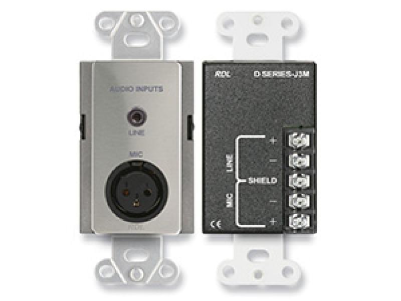 Mic/Line Input Assembly - XLR,