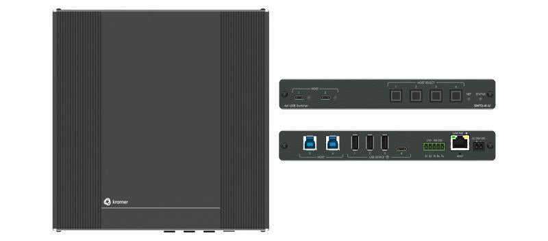 4x1 USB 3.2 host PoE-acceptor