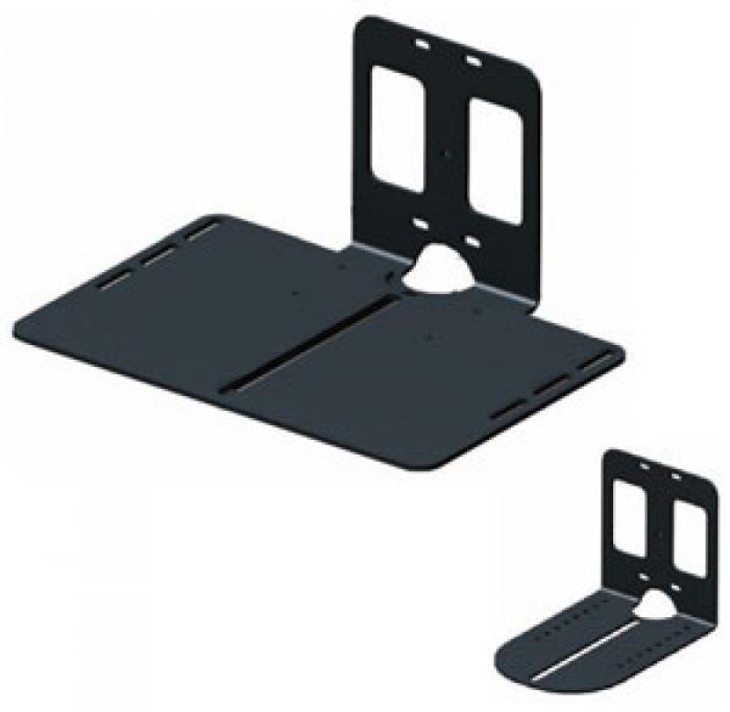 Wall Mount C/C Shelf Black
