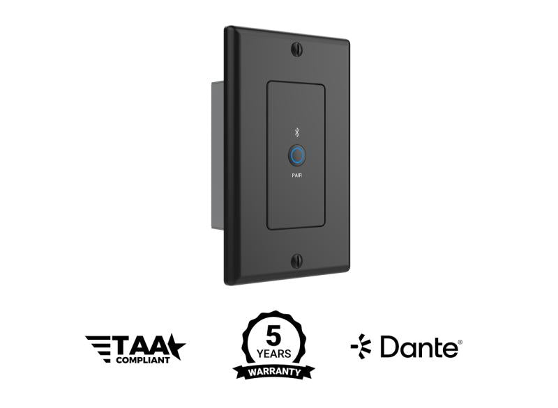 Dante Bluetooth Wallplate with