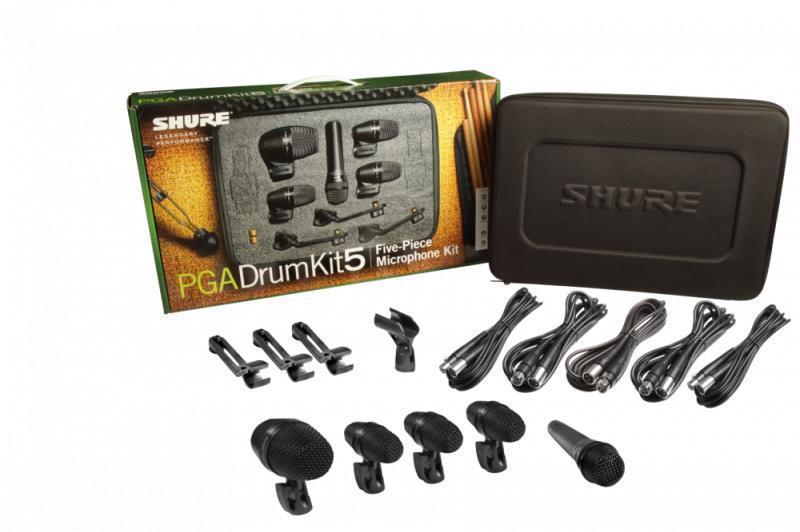 5-piece drum Microphone Kit in