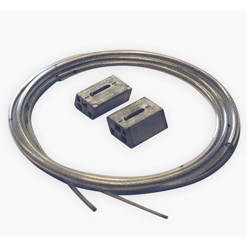 25' CABLE & CABLE LOCK KIT (QT