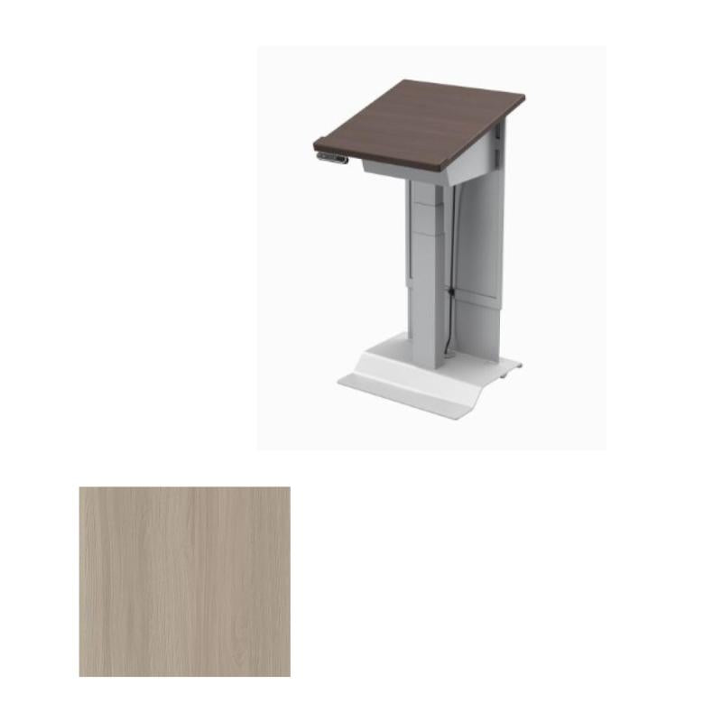 Electric lift small lectern