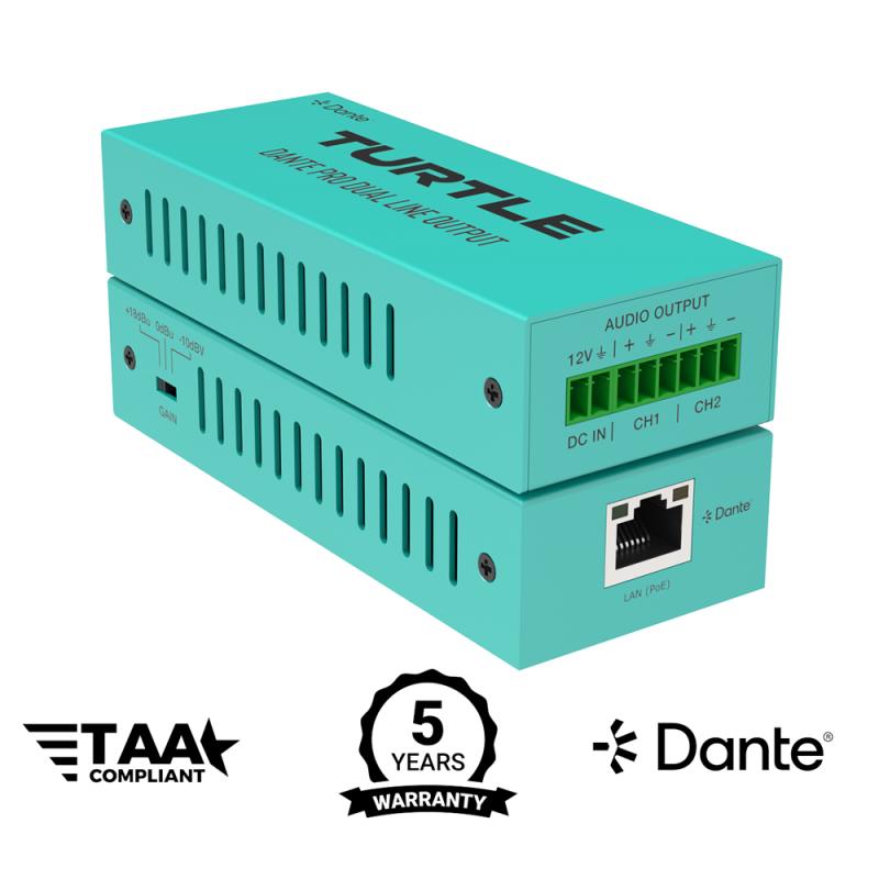 Dante Pro Dual Channel Analog