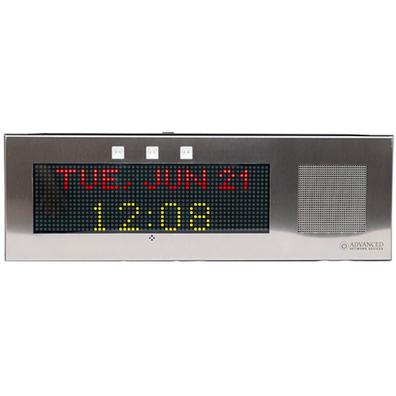 AND IP Clock Lrge w/RWB fl SIS