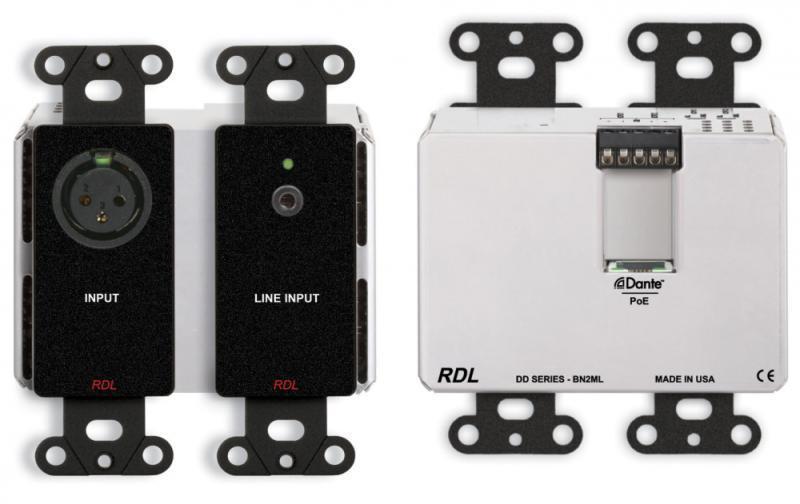 Bi-Directional Mic/Line Dante
