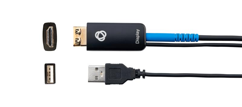 armored HDMI pure optic cable