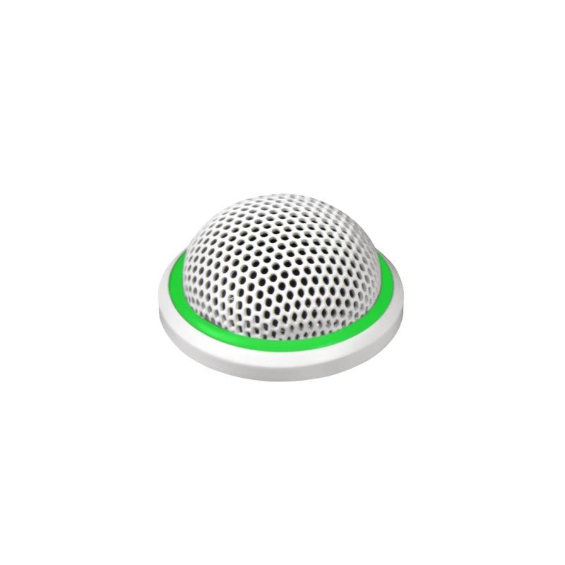 OMNI BUTTON MIC, WHITE W/ LED