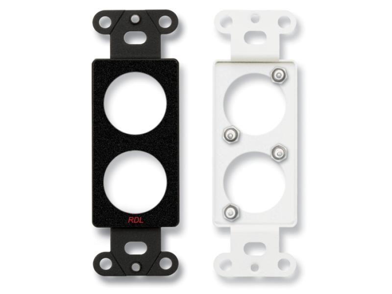 Double plate for standard and