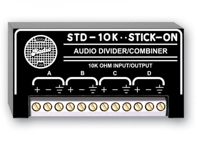 Divider/Combiner, 10 k 4 input
