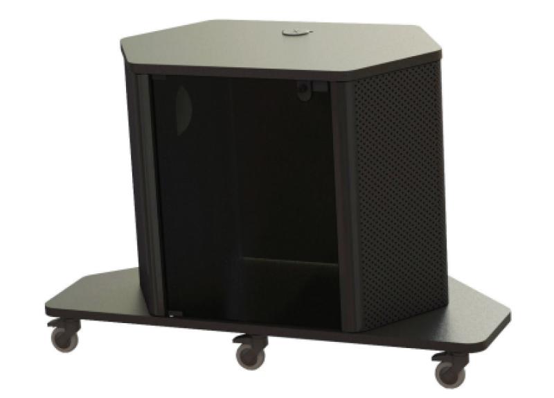 Display Cart Black/Silver