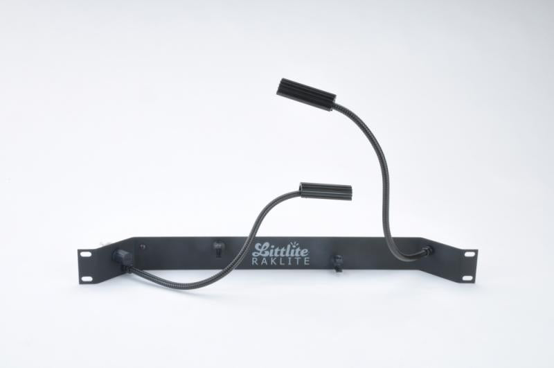 12" 5W 2-Gooseneck Raklite-pwr