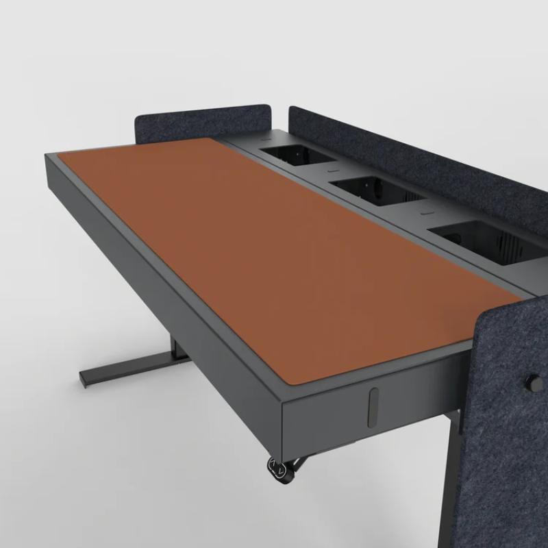 6U Lectern Deskpad - Brick - 4