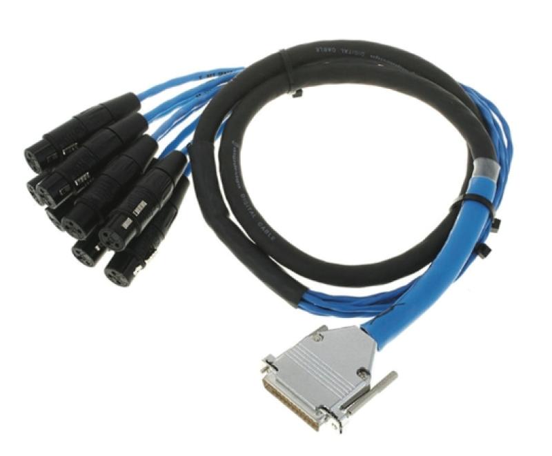 DB25-XLRF DIGISNAKE 4 FT